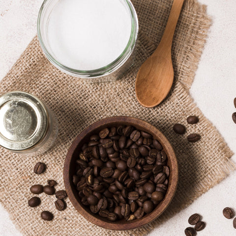Masque bonne mine au marc de café