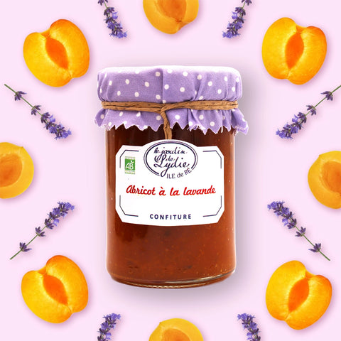 Abricot à la lavande - Confiture bio