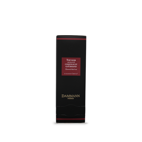Coquelicot Gourmand - Thé noir 24 sachets suremballés