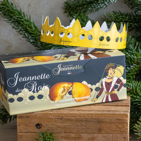 Madeleine des Rois frangipane - boîte de 10