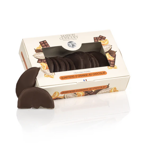 Quartiers d'oranges au chocolat