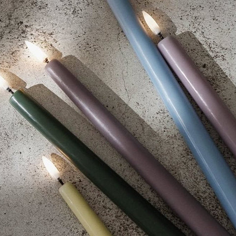 Bougie LED -  coniques classiques